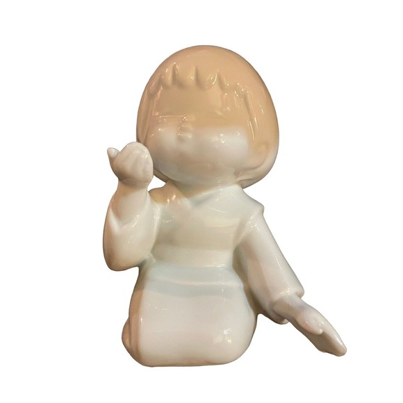 Toyo Japan ceramic sculptures of girls set of 2 - Picture 8 of 9